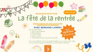 La fête de la rentrée
